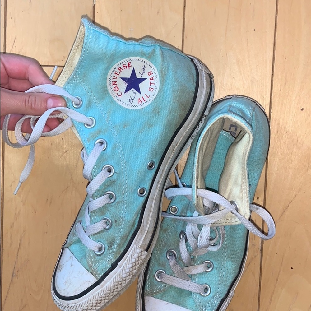 Blue Converse All Star